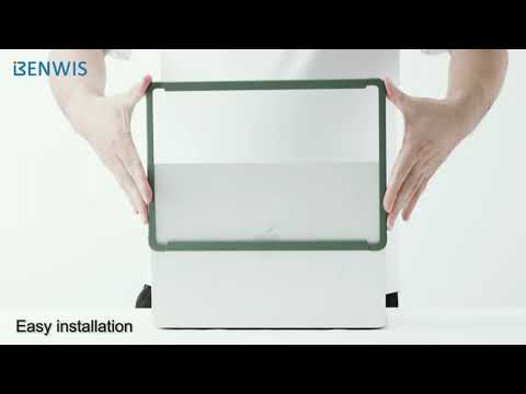 Load and play video in Gallery viewer, Benwis Apple MacBook Air 15.3" A2941 & A3114 Shock-absorbing Shield Shockproof Heavy Duty Tough Case Cover