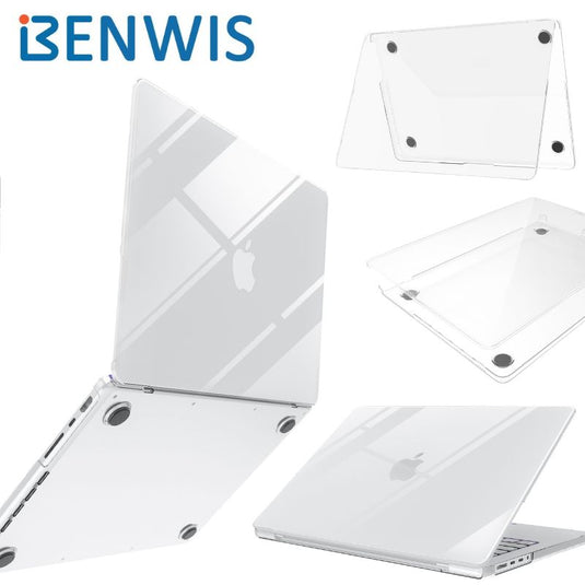 Benwis Apple MacBook Pro 13" A1706,A1708,A1989,A2159,A2251,A2289,A2338 Crystal Hard Shell Thin Protective Case Cover - Polar Tech Australia