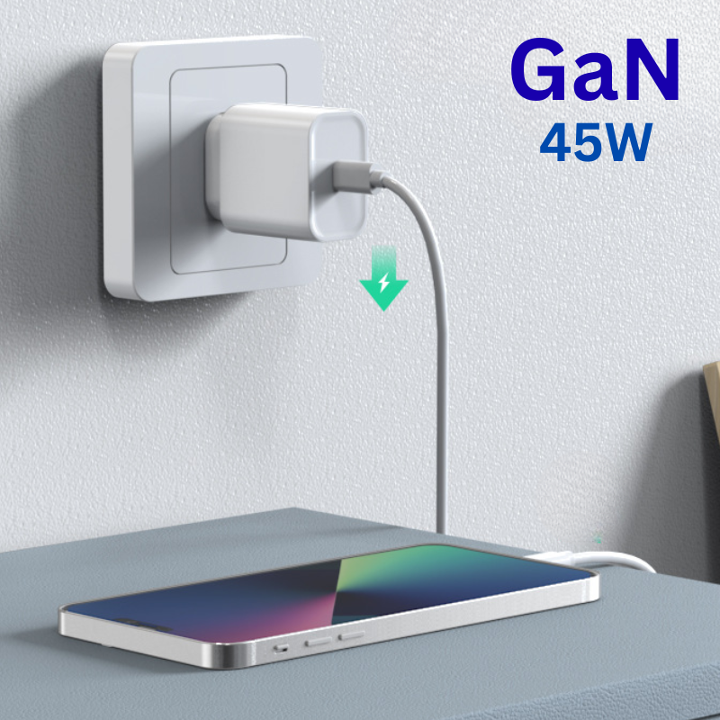Load image into Gallery viewer, 45W PD USB-C Type-C Port iPhone 17/16/15 & iPad Pro Air & MacBook Air - Wall Travelling Charger Adapter With Cable -  (SAA Approved/AU Plug) - Polar Tech Australia