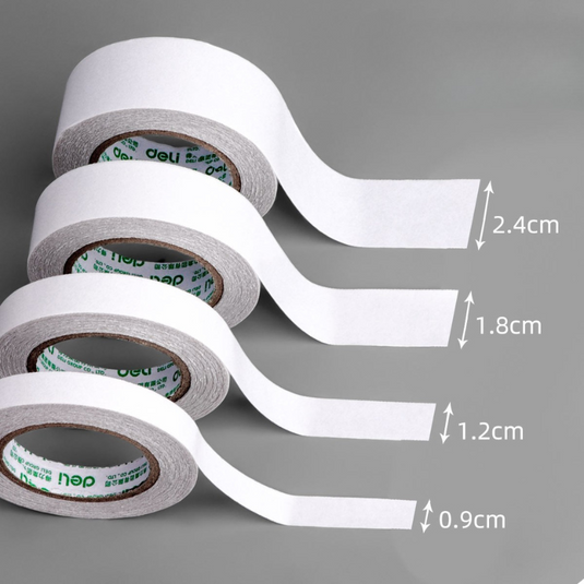 Deli 30435 - 12mm Wide Double Sided Tape - Polar Tech Australia