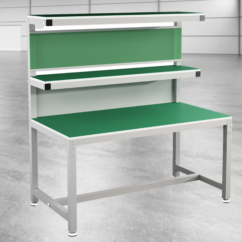 Cargue la imagen en el visor de la galería, Anti-static Workbench Workshop Assembly Mobile Phone Repair Electronics Repair shop Operation Bench Desk Table - Polar Tech Australia