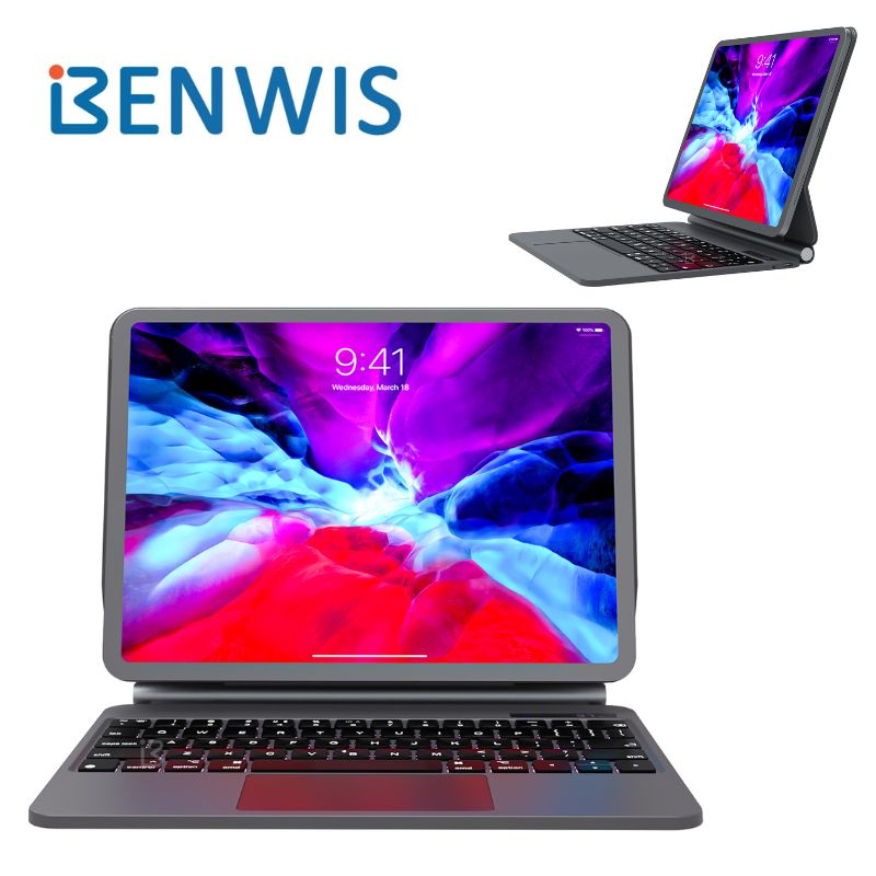 Load image into Gallery viewer, Benwis Apple iPad 10th 10.9" Magnetic Suspension Magic Keyboard Case - Polar Tech Australia