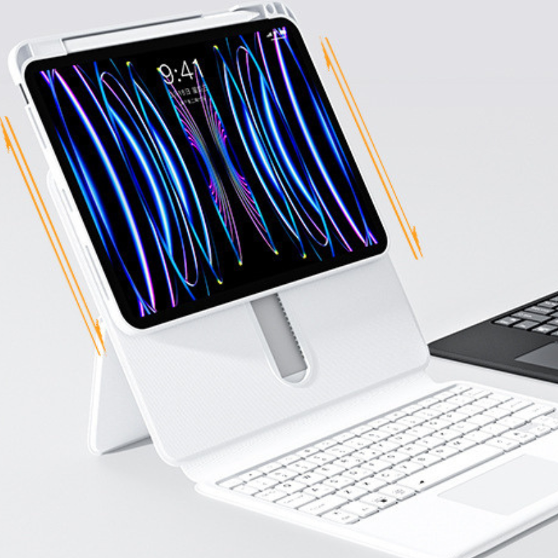 Chargez l'image dans la visionneuse de la galerie, Apple iPad Air 3/iPad Pro 2 10.5" & iPad 7th/8th/9th 10.2" - Magic 360 Rotation Detachable Smart Wireless Trackpad Keyboard Flip Case - Polar Tech Australia
