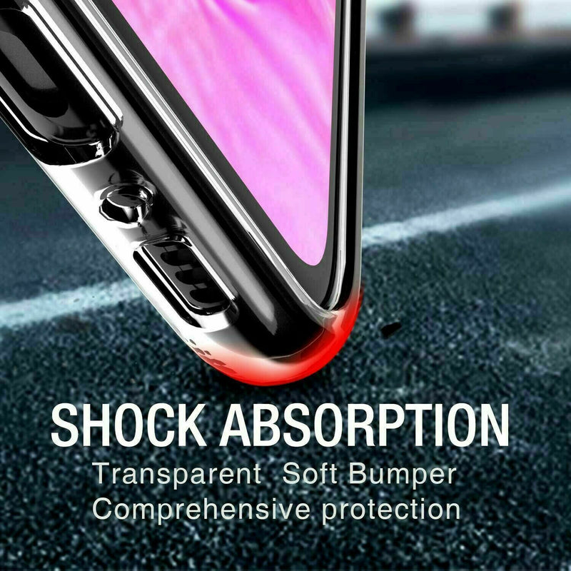 Cargue la imagen en el visor de la galería, Motorola Moto E6i - AirPillow Cushion Transparent Soft Clear TPU Protective Case - Polar Tech Australia