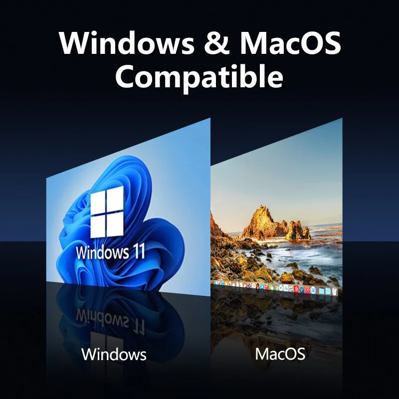 Load image into Gallery viewer, Universal Portable FHD Triple-Screen Monitor Laptop Expansion Screen For 13-17 inch Laptop & MacBook - Polar Tech Australia