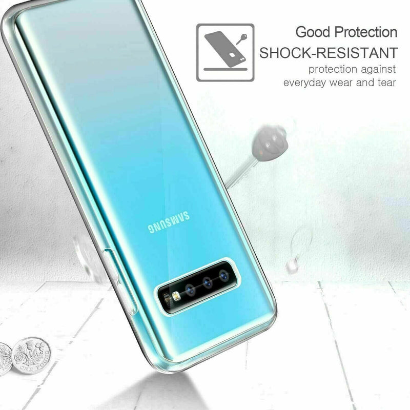 Cargue la imagen en el visor de la galería, Motorola Moto E6i - AirPillow Cushion Transparent Soft Clear TPU Protective Case - Polar Tech Australia