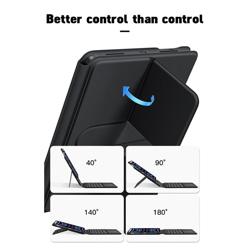 Chargez l'image dans la visionneuse de la galerie, Apple iPad Pro 11" & Air 4/5 10.9" & Air 6 11" - Magic 360 Rotation Detachable Smart Wireless Trackpad Keyboard Flip Case - Polar Tech Australia