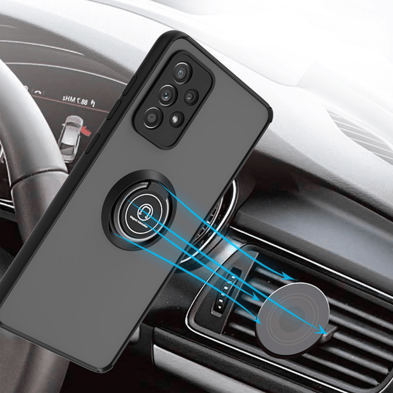 Cargue la imagen en el visor de la galería, Samsung Galaxy S23 FE - GKS TPU Magnet Ring Holder Case - Polar Tech Australia