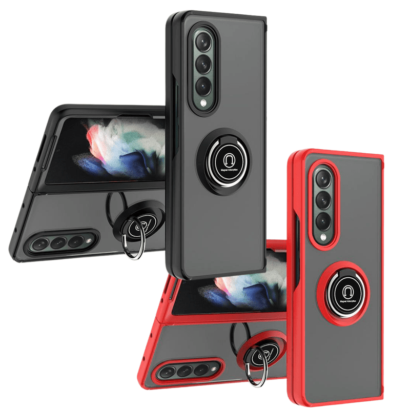 Cargue la imagen en el visor de la galería, Samsung Galaxy Z Fold 5 (SM-F946) Magnet Ring Holder Case - Polar Tech Australia