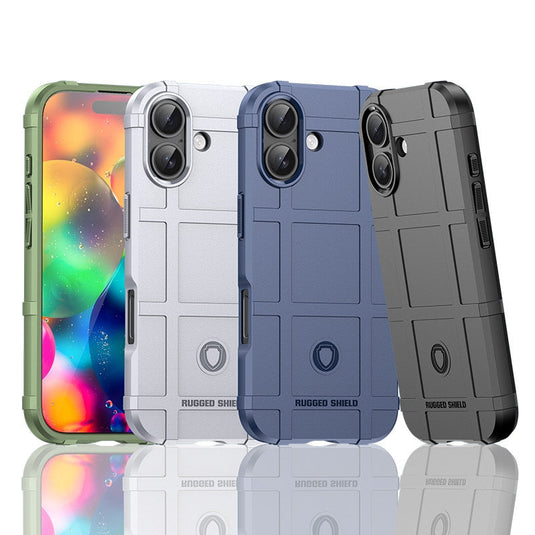 Apple iPhone 17/Air/Pro/Max - Military Rugged Shield Heavy Duty Drop Proof Shockproof Case - i-Station Mobile Phone & Electronic Device Repair and Accessories