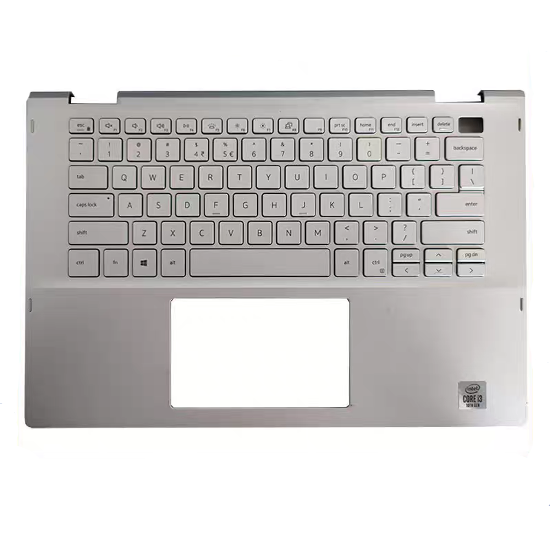 Chargez l'image dans la visionneuse de la galerie, Dell Inspiron 5400 5490 5498 2 in 1 Laptop Replacement Palmrest Frame Keyboard Flex US Layout - Polar Tech Australia