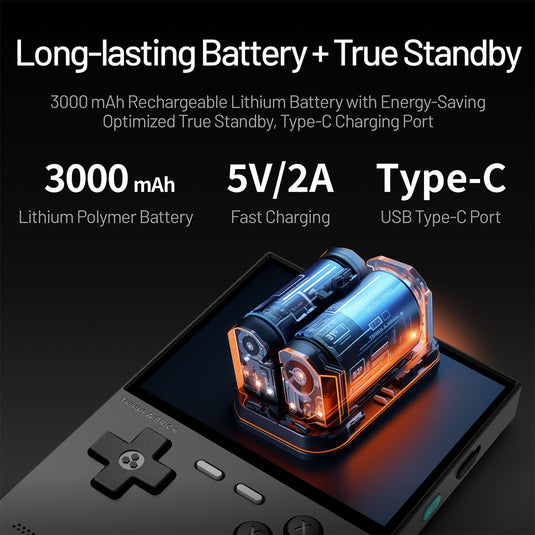Trimui Brick Retro Handheld Game Console - Polar Tech Australia