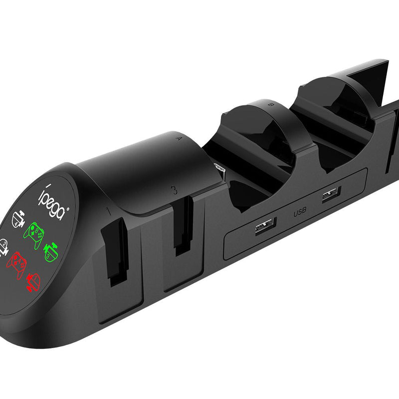 Chargez l'image dans la visionneuse de la galerie, Nintendo Switch Joy-Con/Pro 6 in 1 Game Joystick Handle Controller Charging Base - Polar Tech Australia