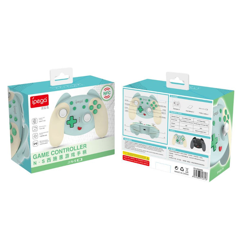 Cargue la imagen en el visor de la galería, Nintendo Switch Wireless Game Controller Bluetooth Joystick with Six-axis Gyroscope NFC Vibration - Polar Tech Australia