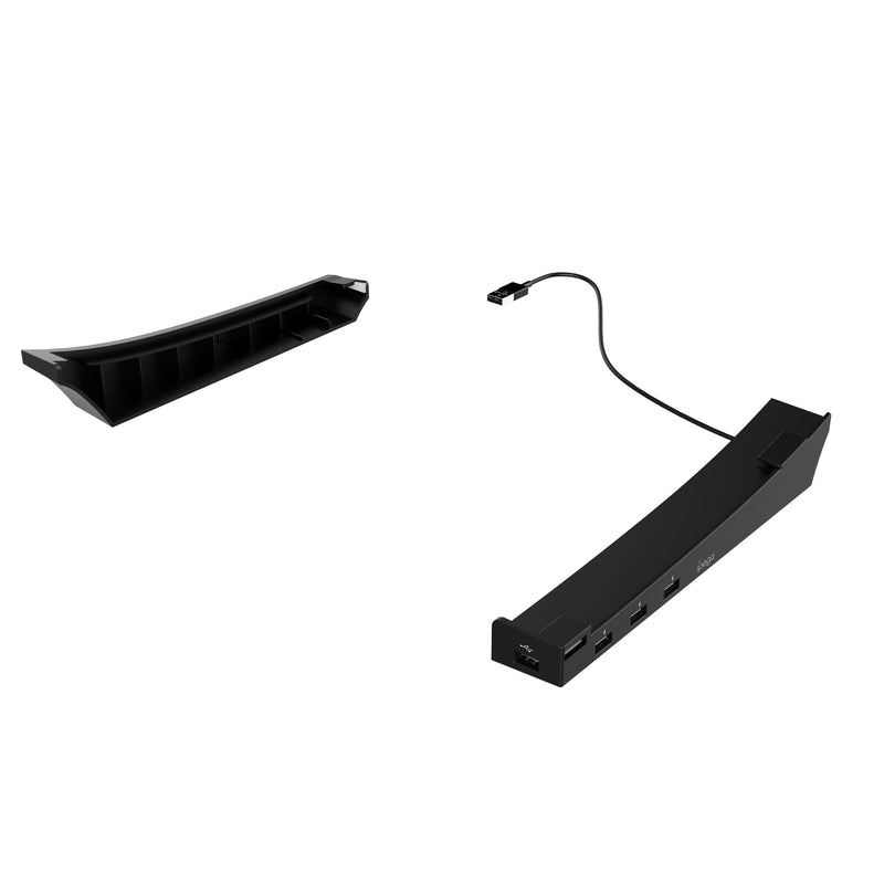 Load image into Gallery viewer, Sony PlayStation 5 PS5 - Console Wall Mount Holder Horizontal Rack Storage Bracket Stand With 4 USB Charger Ports - Polar Tech Australia