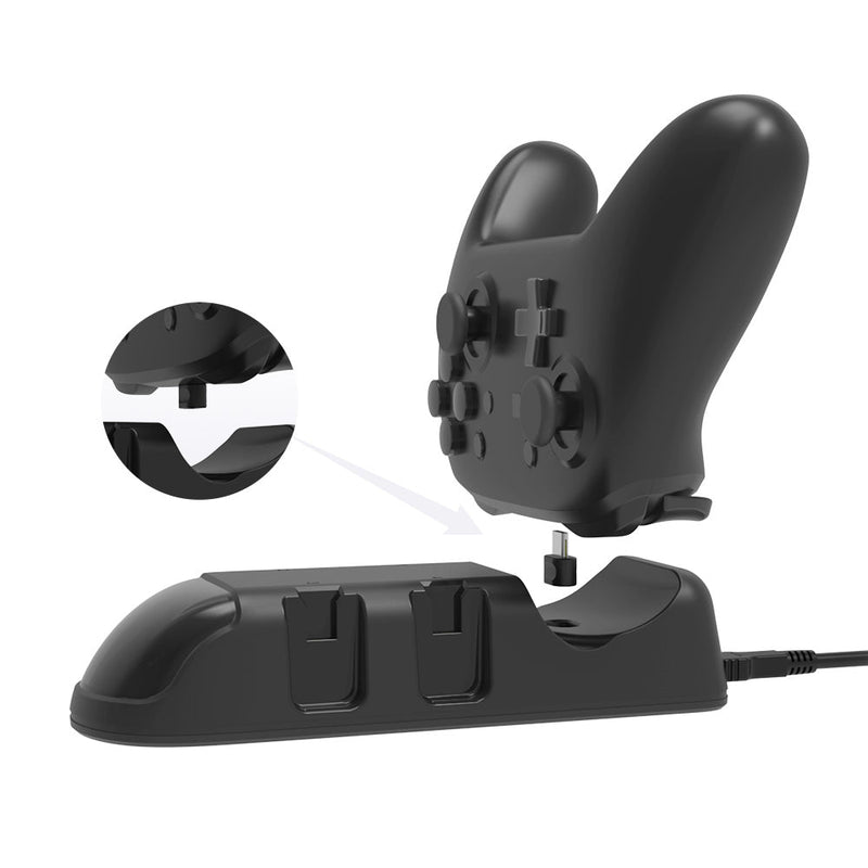 Chargez l'image dans la visionneuse de la galerie, Nintendo Switch Joy-con/Pro Controller 5 in 1 Smart Charging Stand - Polar Tech Australia