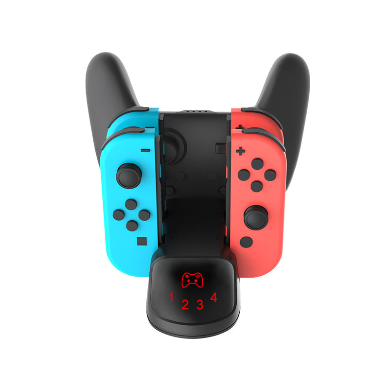 Chargez l'image dans la visionneuse de la galerie, Nintendo Switch Joy-con/Pro Controller 5 in 1 Smart Charging Stand - Polar Tech Australia