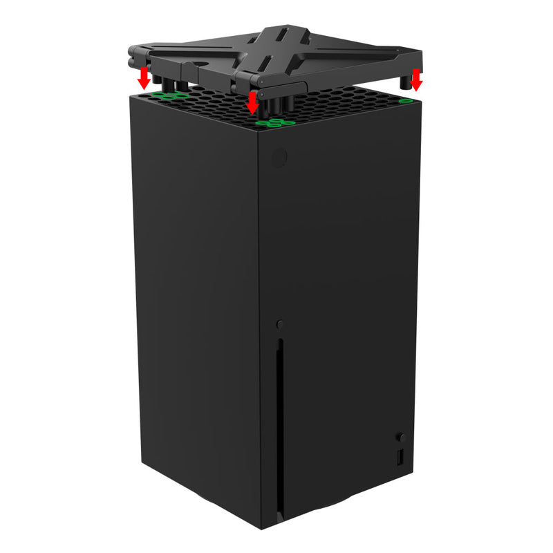 Cargue la imagen en el visor de la galería, Xbox Series X Game Console Dust-Proof Protector Cover with Headset Holder - Polar Tech Australia