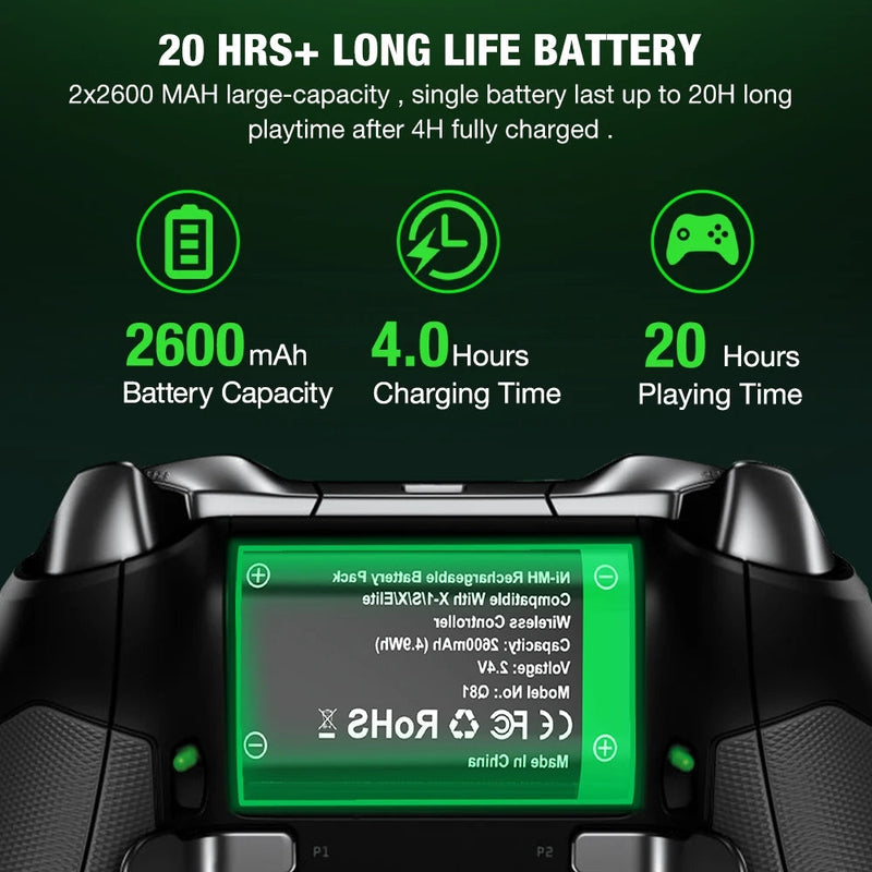 Chargez l'image dans la visionneuse de la galerie, Xbox Game Controller Dual Battery Pack Charging Station Battery Charger Lightweight Charging Base - Polar Tech Australia