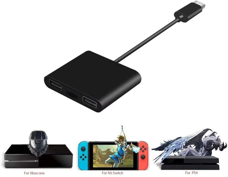 Load image into Gallery viewer, Xbox One PS4 & Switch JYS Keyboard Mouse Wired Converter Adapter - Polar Tech Australia