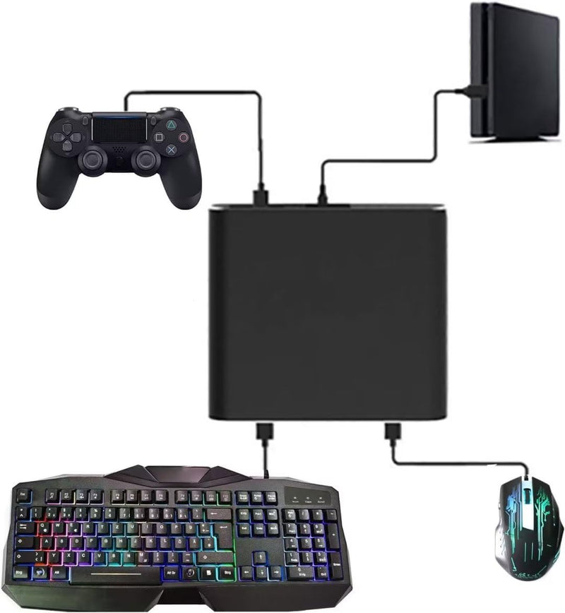 Load image into Gallery viewer, Xbox One PS4 & Switch JYS Keyboard Mouse Wired Converter Adapter - Polar Tech Australia