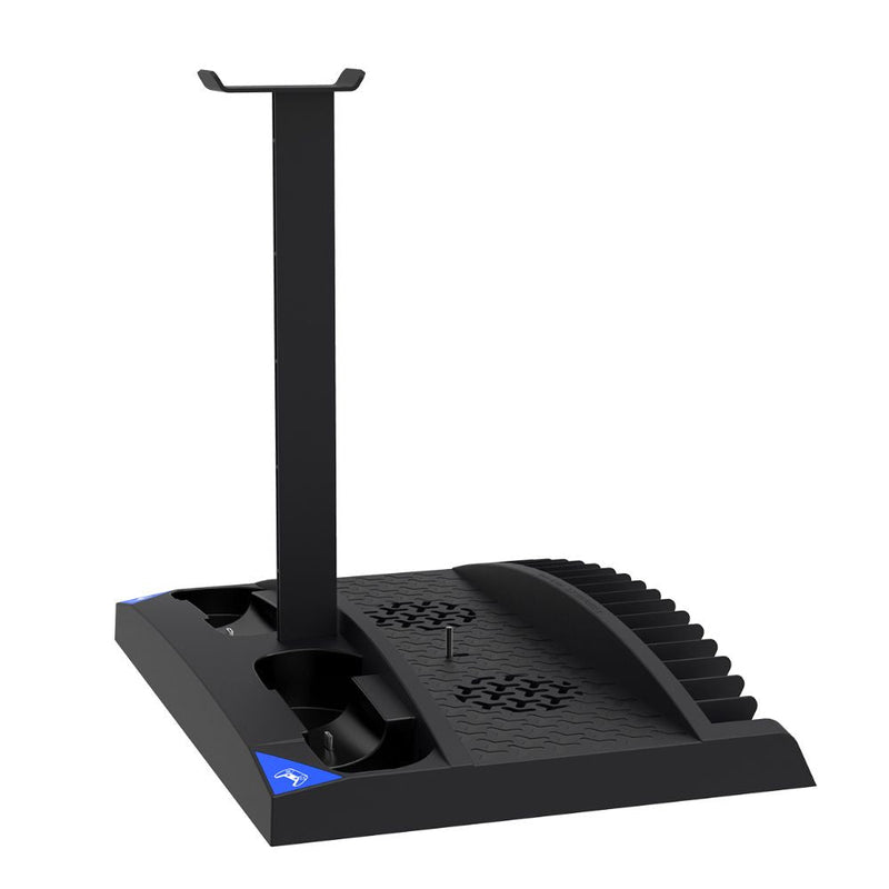 Chargez l'image dans la visionneuse de la galerie, Sony Playstation 5 / PS5 - 4 in 1 Multi function Cooling & Charging Station with Fan & Game Storage - Polar Tech Australia