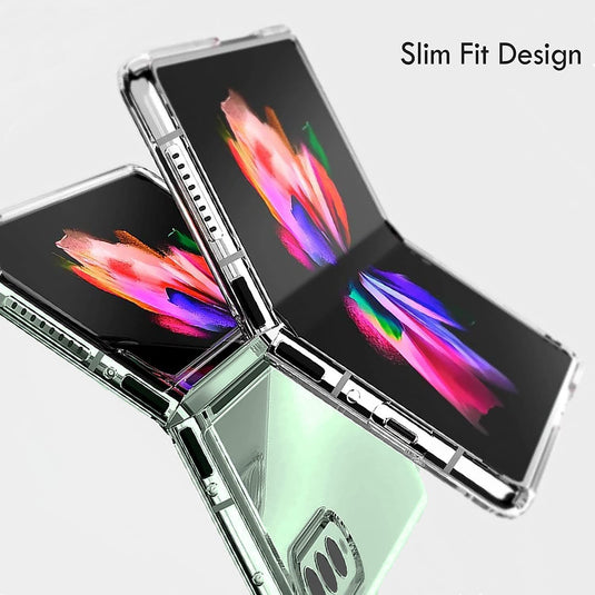 Samsung Galaxy Fold 3 (SM-F926) SPACE Transparent Rugged Clear Shockproof Case Cover - Polar Tech Australia