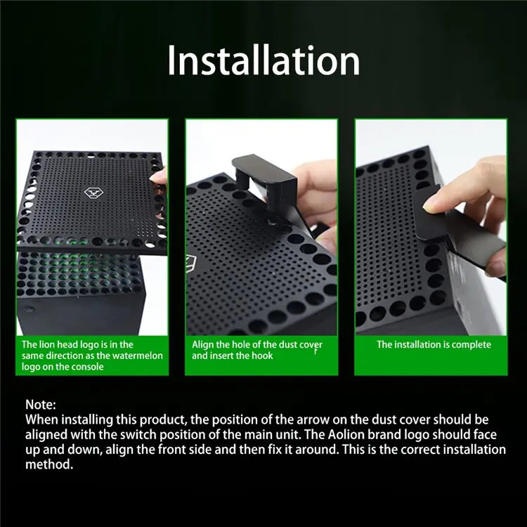 Chargez l'image dans la visionneuse de la galerie, Xbox Series X Host Multifunction Heat Dissipation Dust Cover Game Controller Hanger Headphone Holder Bracket - Polar Tech Australia