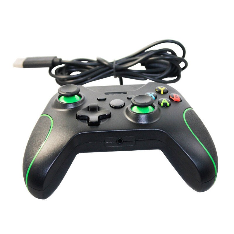 Cargue la imagen en el visor de la galería, Xbox One & Windows PC Joystick Joypad 2.2m USB Wired Gamepad Game Console Dual Vibration Game Controller - Polar Tech Australia