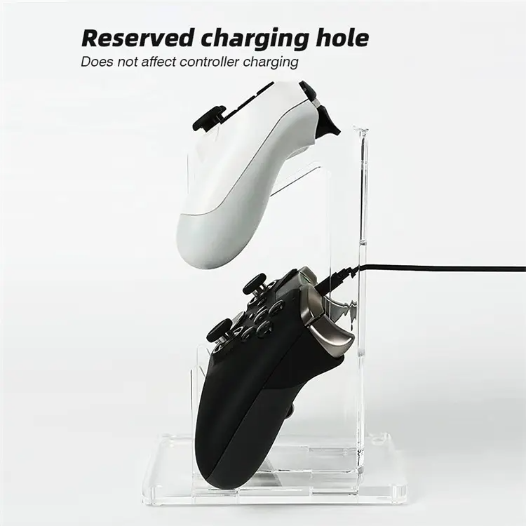 Load image into Gallery viewer, PS4 / Xbox One / Switch Game Controller Holder Desktop Gamepad Storage Holder - Transparent - Polar Tech Australia