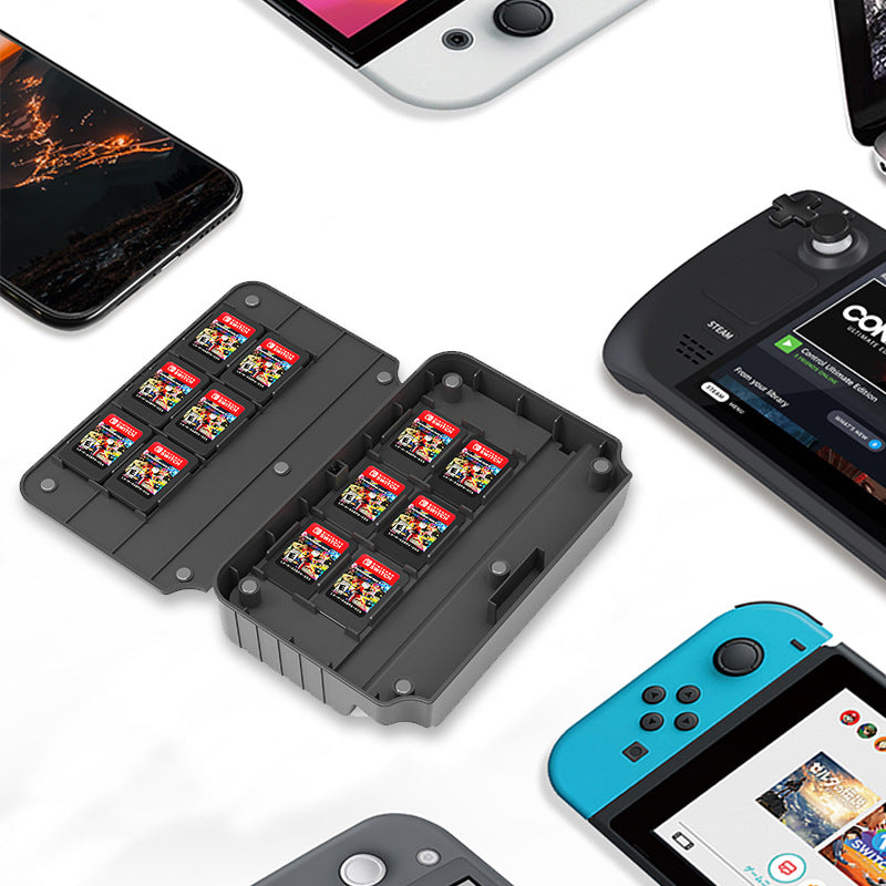 Chargez l'image dans la visionneuse de la galerie, Switch/Switch Lite/Switch OLED - Stand Holder Multi function Dock With Game Card Storage - Polar Tech Australia