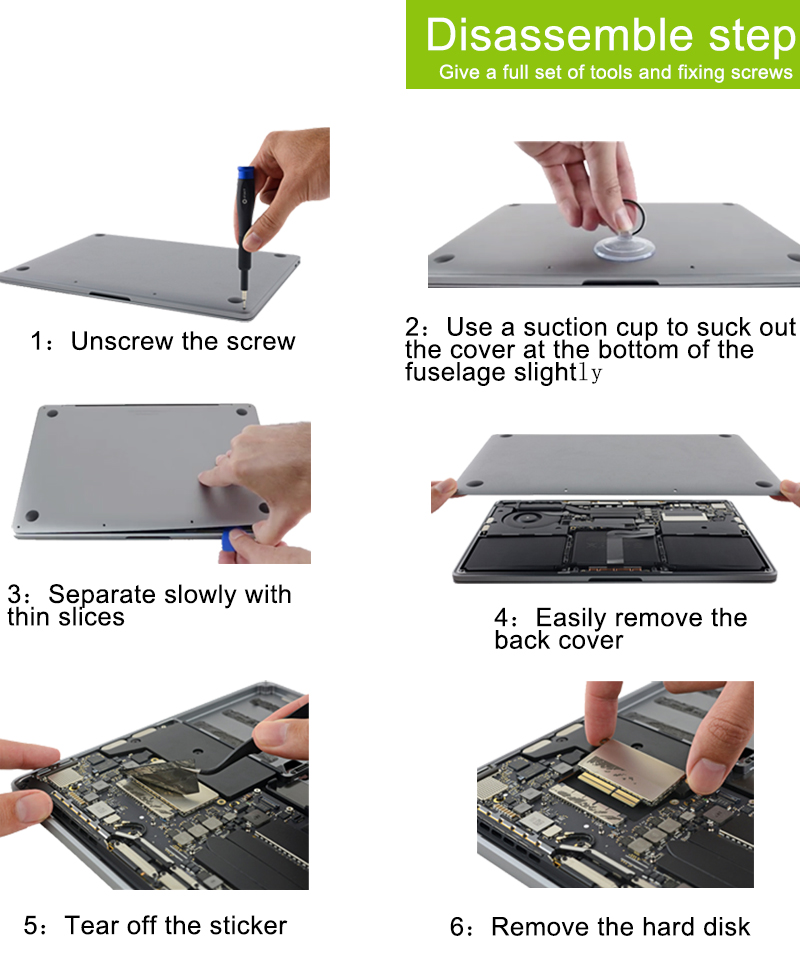 Cargue la imagen en el visor de la galería, 128GB/256GB/512GB/1TB SSD Hard Drive For MacBook Pro A1708 (13-inch, 2017) - Polar Tech Australia