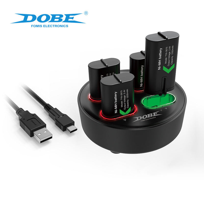 Cargue la imagen en el visor de la galería, Xbox Wireless Controller Battery Backup Pack 1200mAh 4pcs & Fast Charger Dock Station - Polar Tech Australia