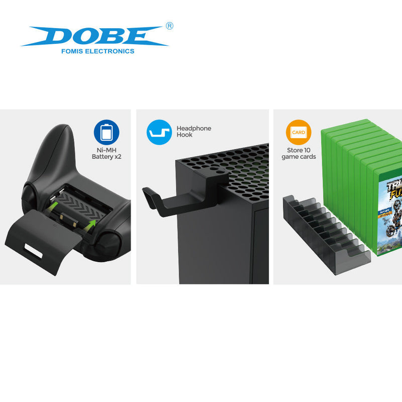 Chargez l'image dans la visionneuse de la galerie, Xbox Series X - All in one Multi function Dock Station Controller Charging Slot & Game Disc Slot - Polar Tech Australia