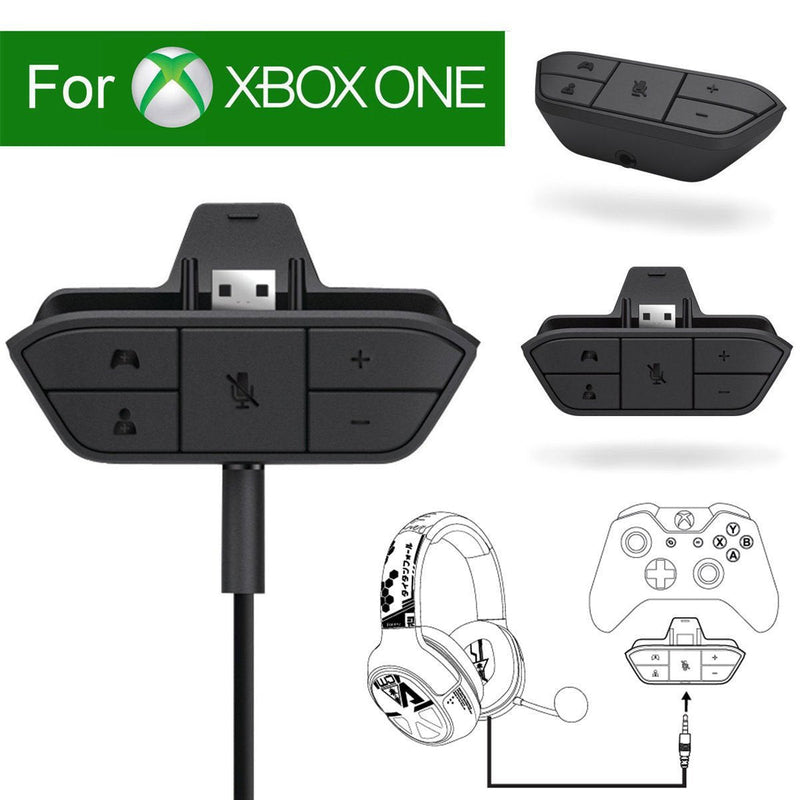 Cargue la imagen en el visor de la galería, Xbox One - Headphone Controller Panel 3.5mm Adapter Game Controller Extension Hub - Polar Tech Australia