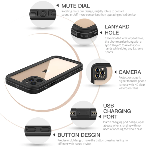 Cargue la imagen en el visor de la galería, Apple iPhone 11/Pro/Max Redpepper Full Covered Waterproof Heavy Duty Tough Armor Case - Polar Tech Australia