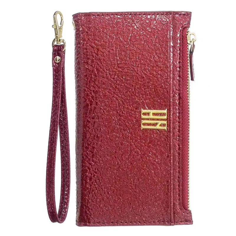 Chargez l'image dans la visionneuse de la galerie, Apple iPhone 12/Mini/Pro/Max KOREAN Fashion HANA Design Zip Flip Mirror Wallet Case - Polar Tech Australia