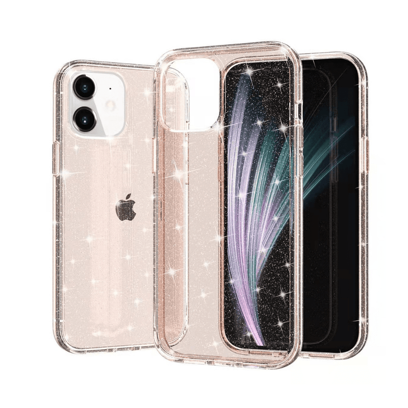 Chargez l'image dans la visionneuse de la galerie, Apple iPhone 12/Mini/Pro/Max Ultimake Glitter Star Flash Clear Transparent Case - Polar Tech Australia