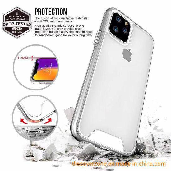 Chargez l'image dans la visionneuse de la galerie, Apple iPhone 14/14 Plus/14 Pro/14 Pro Max SPACE Transparent Rugged Clear Shockproof Case Cover - Polar Tech Australia
