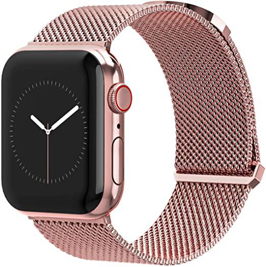 Chargez l'image dans la visionneuse de la galerie, Apple Watch 1/2/3/4/5/SE/6/7/8/9 Stainless Steel Milanese Loop Magnet Watch Band Strap - Polar Tech Australia