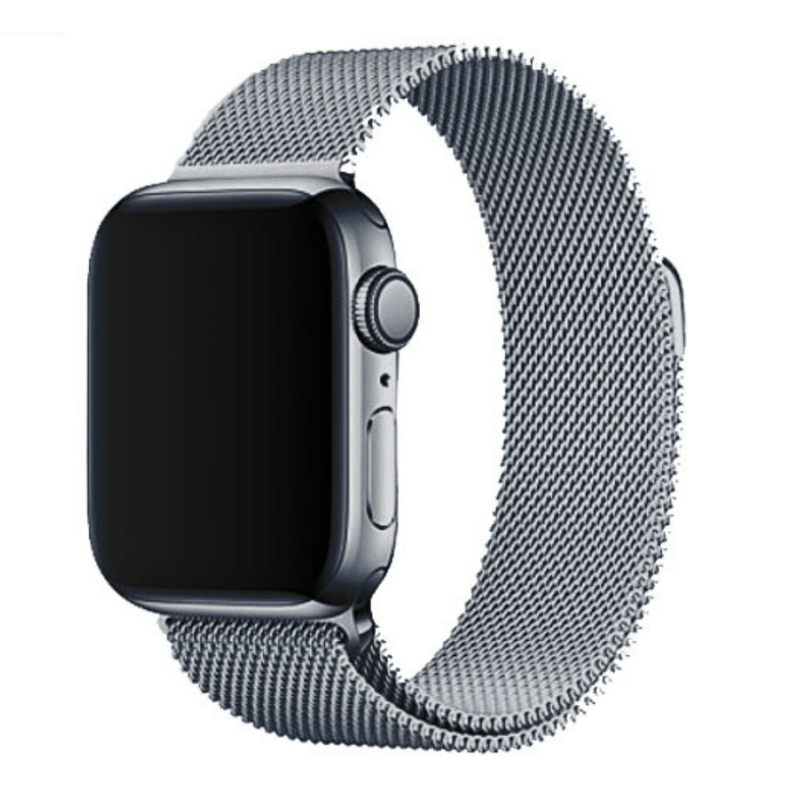 Chargez l'image dans la visionneuse de la galerie, Apple Watch 1/2/3/4/5/SE/6/7/8/9 Stainless Steel Milanese Loop Magnet Watch Band Strap - Polar Tech Australia