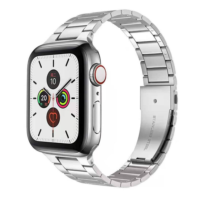 Chargez l'image dans la visionneuse de la galerie, Apple Watch 1/2/3/4/5/SE/6/7/8 Stainless Steel Watch Band Strap - Polar Tech Australia