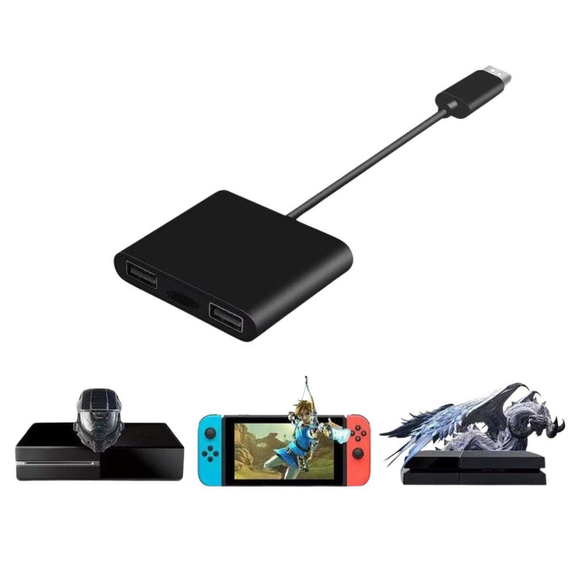 Load image into Gallery viewer, Xbox One PS4 & Switch JYS Keyboard Mouse Wired Converter Adapter - Polar Tech Australia