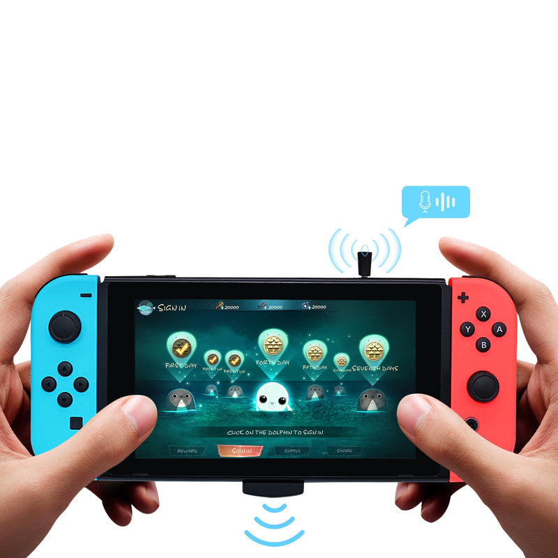 Chargez l'image dans la visionneuse de la galerie, Nintendo Switch Lite PS4 PS5 PC Phone Audio Bluetooth 5.0 Adapter Converter  Bluetooth Speaker Headset Earphone - Polar Tech Australia