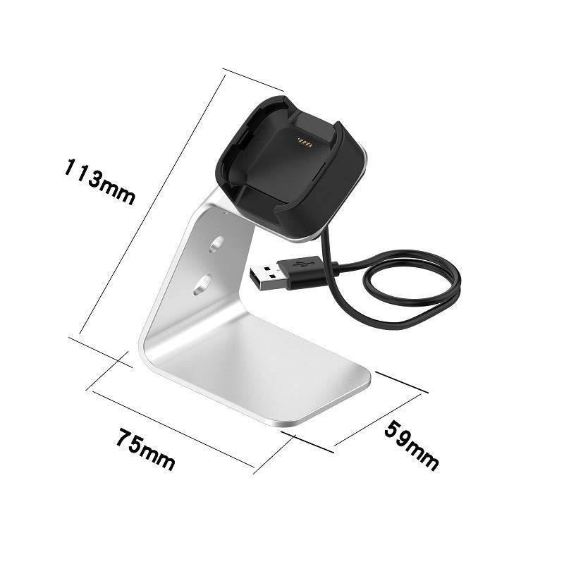 Load image into Gallery viewer, Fitbit Versa/Versa Lite/Versa SE Fast Aluminium Magnetic Wireless Charger Station - Polar Tech Australia