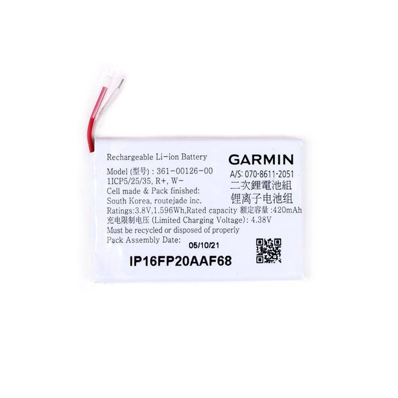Batterie De Rechange Pour Garmin Fenix 6X / 6X Pro - Références Compatibles 361-00126-00