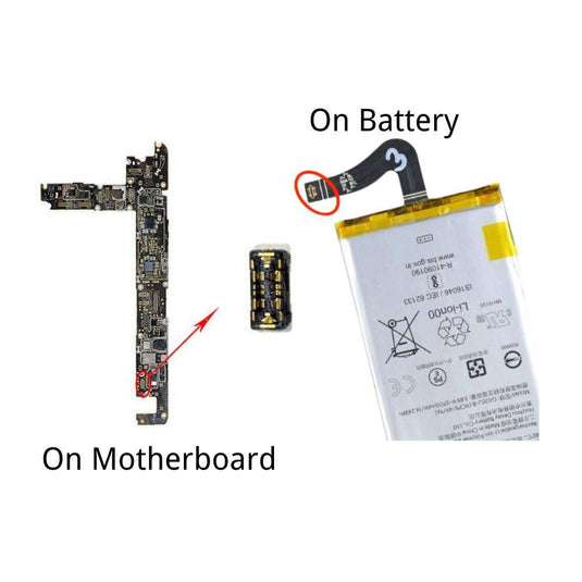 Google Pixel 3 / 3 XL / 4 / 4XL / 5 Battery Motherboard Mainboard FPC Connector - Polar Tech Australia
