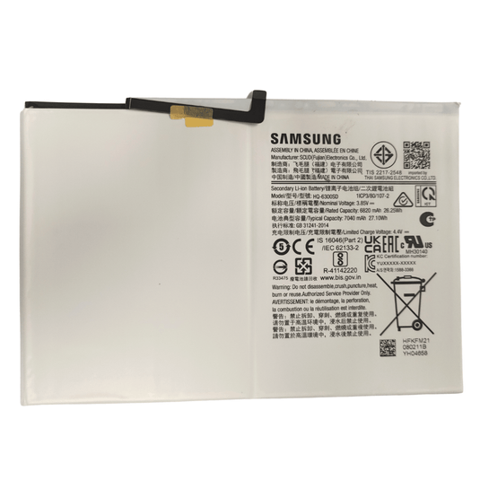 [HQ-6300SD] Samsung Galaxy Tab A8 10.5" 2021 SM-X200 / X205 Replacement Battery - Polar Tech Australia