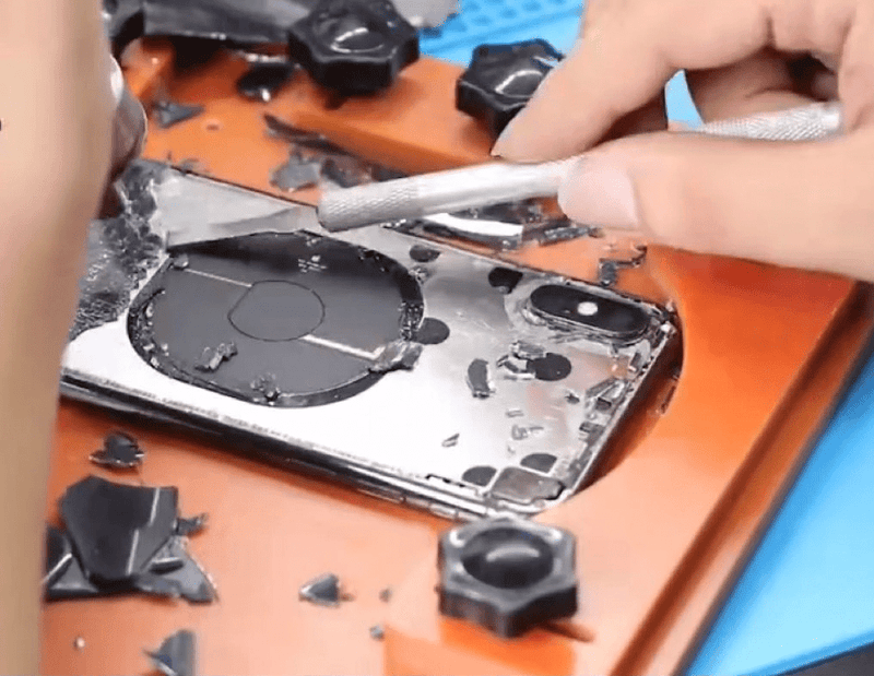 Cargue la imagen en el visor de la galería, iPhone Back Glass Repair Holder Mount Fixture Positioning Clamp Repair Tool - Polar Tech Australia