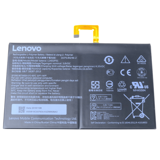 [L14D2P31] Lenovo Tab 2 & Tab 3 10.1" Inch TB2-X30 /A10-30/A10-70/TB3-X70/TB-X103 Replacement Battery - Polar Tech Australia